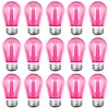 GUILEDUO 15 Pack S14 LED String Light Bulbs, Shatterproof 2