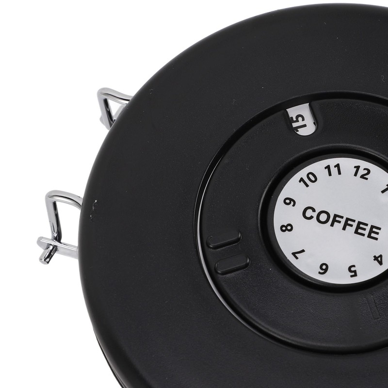 Coffee Canister 1800ml 304 Stainless Steel Window Design One Way