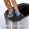 vileda Kitchen Organiser Stainless Steel - Container for Storage of