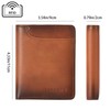 SENDEFN Men's Leather Wallet with RFID Protection - Men's Wallet