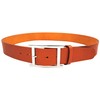 Bell Label 40 Cowhide Tanned Leather Silver H Buckle Leather
