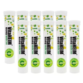 Vitaheim Effervescent Vitamins 20 tablets x 10 / 비타하임 발포비타민 20정X10