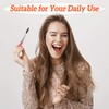 10 brochas de pestañas con tapa para ojos y cejas,