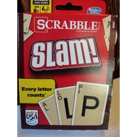 SCRABBLE NEW! SEALED! Scrabble Slam Card game - Family Fast Playing Card game ages 8+