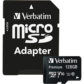 Verbatim Premium 128GB MicroSDXC UHS-I Class 10 memory card