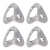 10Pcs Climbing Hanger Lightweight Stainless Steel Rock Climbing Anchors for