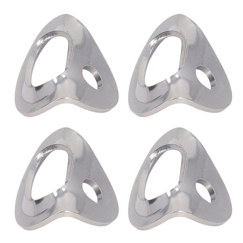 10Pcs Climbing Hanger Lightweight Stainless Steel Rock Climbing Anchors for