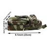 Maydahui Army Camouflage Pencil Case Guns Shape Large Capacity Camo