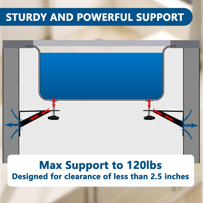4 Piece Under Counter Sink Bracket,undermount Sink Support,Sink Support Brackets,Kitchen