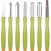 Tescoma 422010 Presto Carving Set di Utensili Decora Verdure, Acciaio