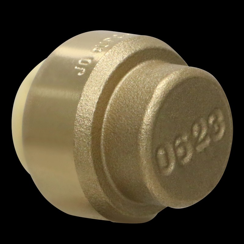 Push Fit 2 Pcs XFITTING Push Fit Cap 1/2 inch,