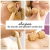 Tuuli Accessories T-shape massager massage roller with handle maderotherapy derma