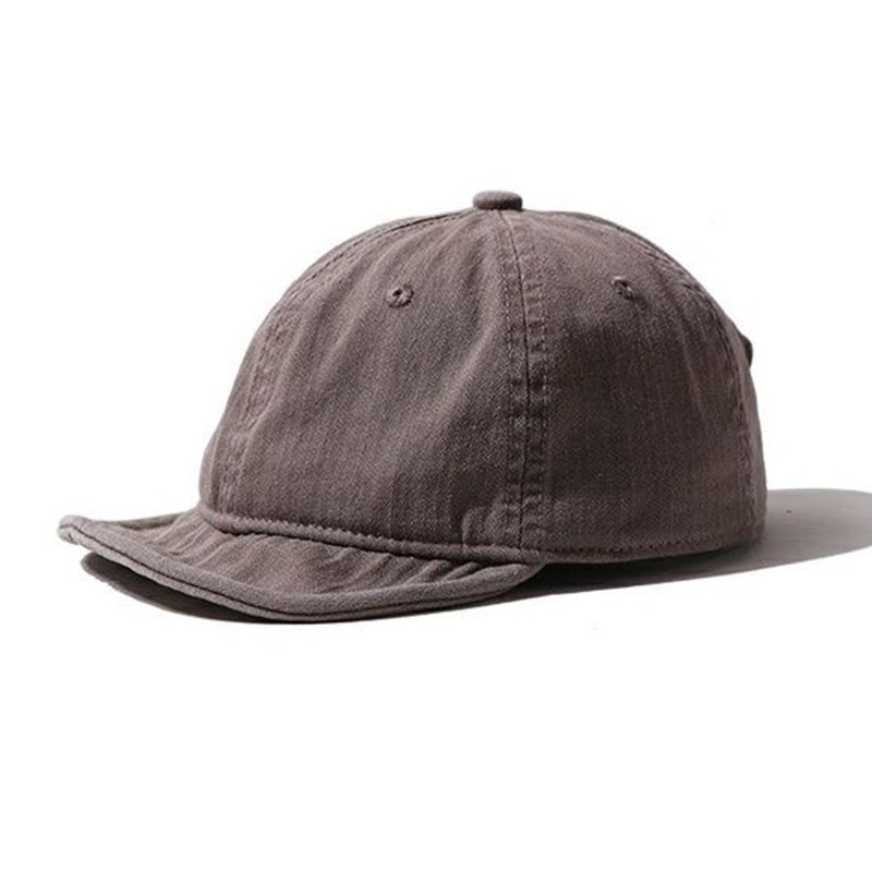 TWO QUILL Men's Cap, Umpire Cap, Short Brim, Large Size,