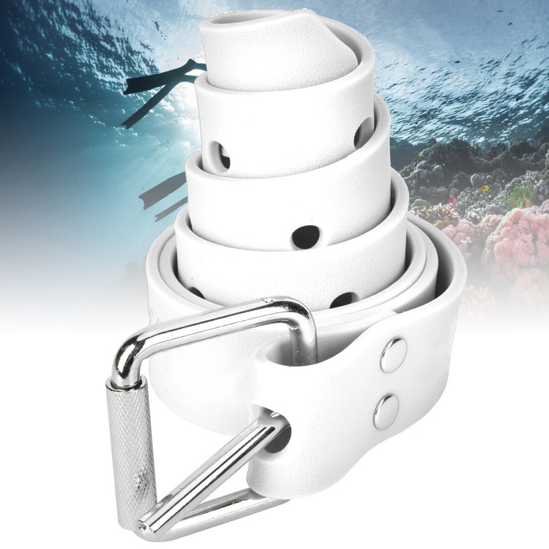 Adjustable Silicone Free Diving Waistband Waist Support Weight Strap with