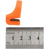 3Pcs Multicolour Plastic Thimble Sewing Ring,Thread Cutter Rings Finger Blade