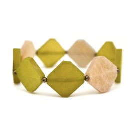 ANJU JEWELRY Omala Collection Up-Cycled Horn Stretch Bracelet
