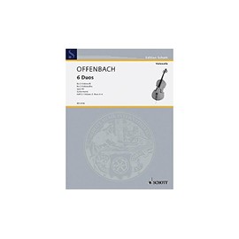 Schott 6 Duos, Op. 50 Vol. 2: Nos. 4-6 (Cello Duet) Schott Series
