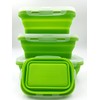 Skyzhura Collapsible Food Storage Containers (green)