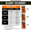 Klarny Camo Orange Vest - High Visibility, Waterproof, Ultra-Quiet Deer