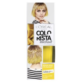 L'Oreal Paris Colorista Washout Yellow Neon Semi-Permanent Hair Dye 80ml