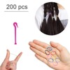 Elastic Hair Bands for Women,200 Pieces Elastic Hair Ties for