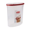 Rubbermaid Flex and Seal Cereal Keeper, 1.5 Gallon, BPA-Free, Clear