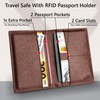 Snazzy Hawk 2 Passport Holder - Travel Essentials, RFID Blocking