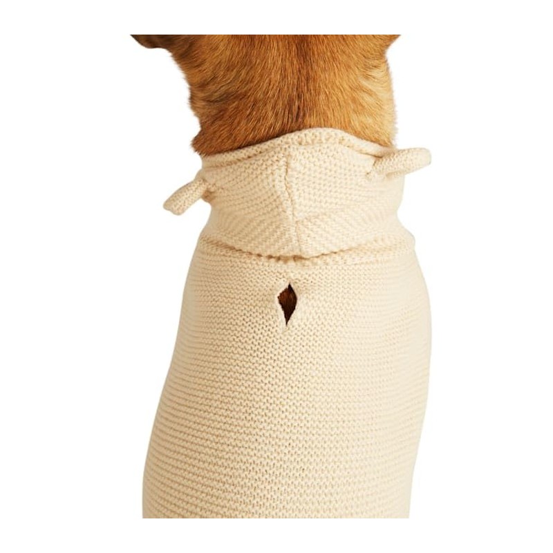Youly Teddy Sweater for Dogs, X-Small, Brown