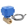 Fafeicy AC100-240V Water Leak Sensor, 1-Valve 2-Way Sensor, House Leak