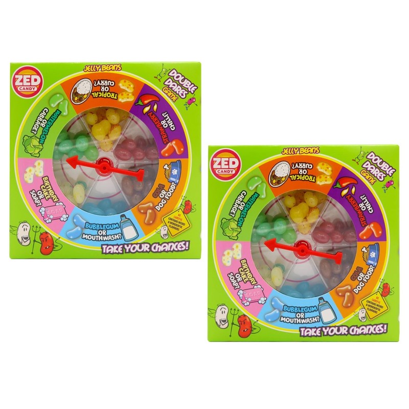 Zed Candy Double Dares Game, 100g Assorted Weird and Fruit