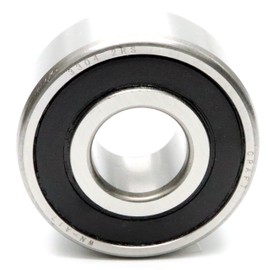 Parts and Parts Angular Contact Ball Bearing 3304 2RS 20 x 52 x 22.2 mm, DIN 628, Double Row, Low Friction, Sealed Bearing for Radial & Axial Loads, Ideal for Industrial and Automotive Applications