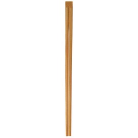 Split Chopsticks, Bamboo Carbonized Chopsticks, 8.3 inches (21 cm), Naked (Type Not in a Paper Bag), 100 Pairs