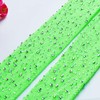 Sparkly Fishnet Stockings For Women 2 Pack, Green Rhinestone Fishnets