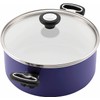 Farberware Ceramic Dishwasher Safe Nonstick Cookware Pots and Pans Set,