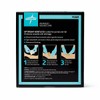 Medline Optifoam Gentle EX Bordered Foam Adhesive Dressing, 4" x