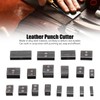 18Pcs Leather Cutting Die Punch Alloy Cutter Mould Tool Set