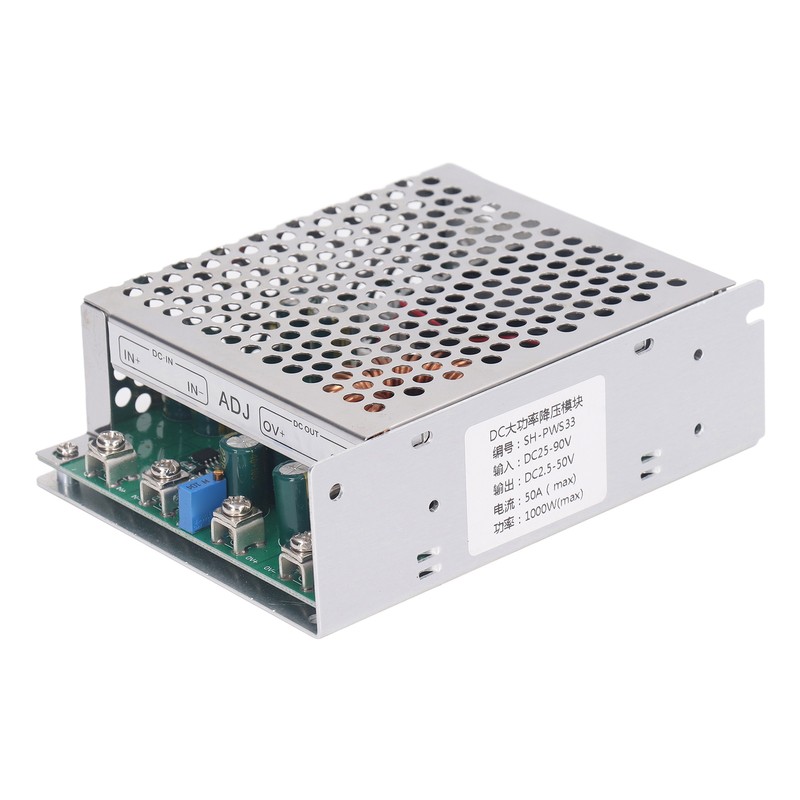 DC to DC Buck Module 50A 1000W DC25‑90V Input DC2.5‑50V