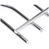 APOLLO 6121 20cm Chrome Wave Trivet, Stainless Steel, Silver, 20x1x20