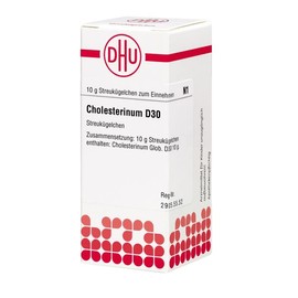 Cholesterol D30 DHU Globules, 10 g Globules