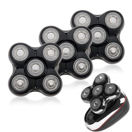 Shaver Replacment Heads Compatible with Remington Balder Boss XR7120/XR7100/XR1600/RX7 Shavers (3 Pack)