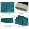 Anti Bite Safety Gloves Long Leather Protective Gloves Pets Grasping