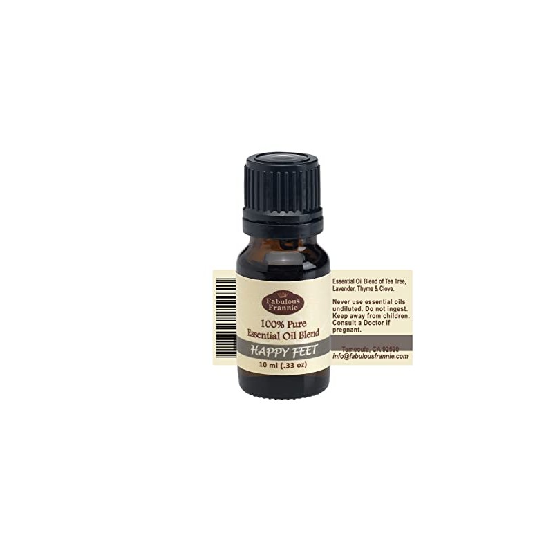 Fabulous Frannie Happy Feet Pure Essential Oil Blend Tea Tree,