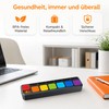 Pill Organiser 7 Day Pill Box Sliding Lid 7 Daily