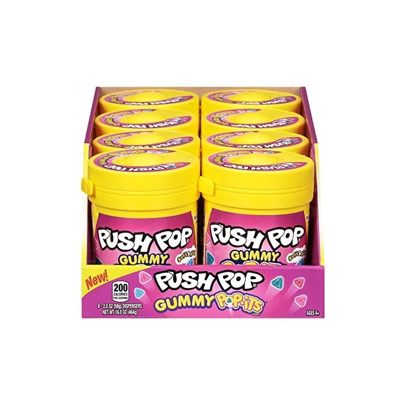 Push Pop Pop-Its Gummy Easter Candy - 8 Count Gummy
