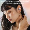 Audfonos Bluetooth Clip-on Occiam H33 Cloro Blanco - Diseo Perla,