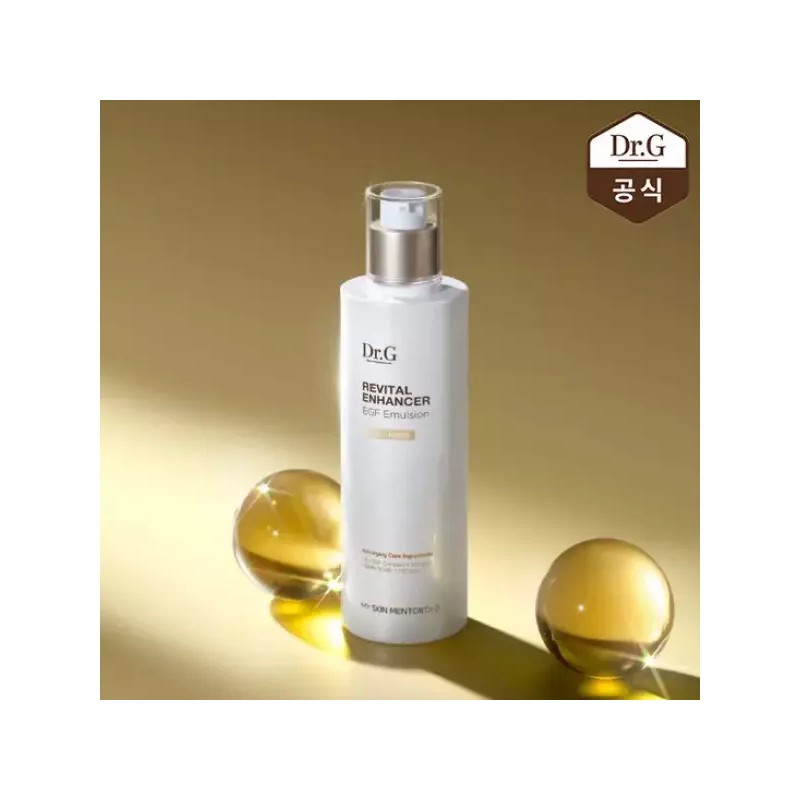 Dr.G 닥터지 리바이탈 인헨서 EGF 기초 2종 세트(토너 150ml+에멀전 150ml)