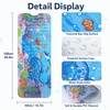 Extra-Long Cartoon Non-Slip Bathtub Mat – PVC Bath and Shower