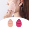 2 Pcs Face Cleaning Puff Exfoliating Sponge Reusable Facial Make