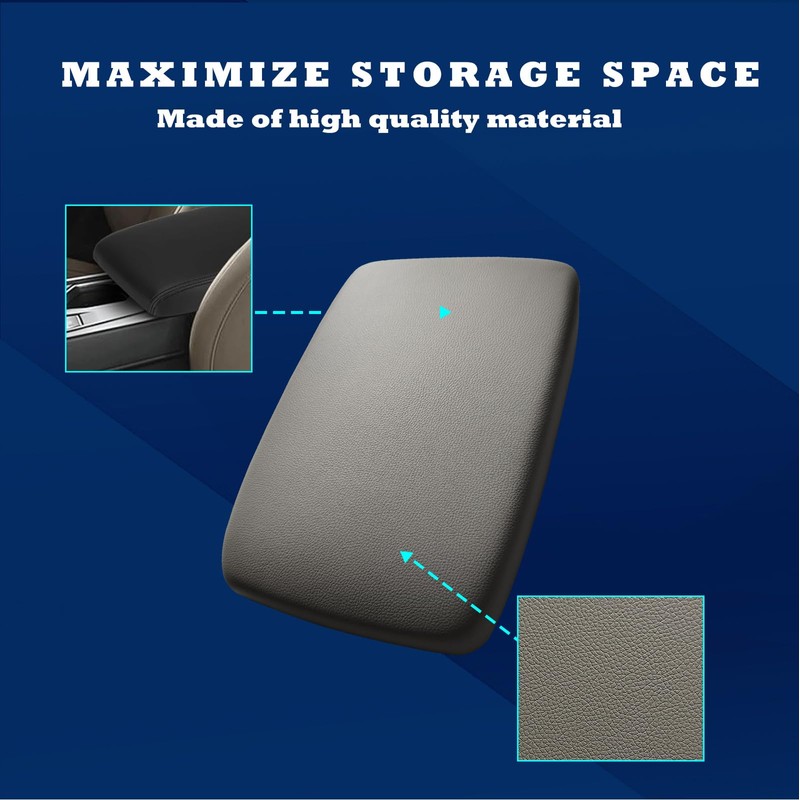 FULGURALSNAIL Center Console Lid Armrest Replacement Kit fit for Toyota