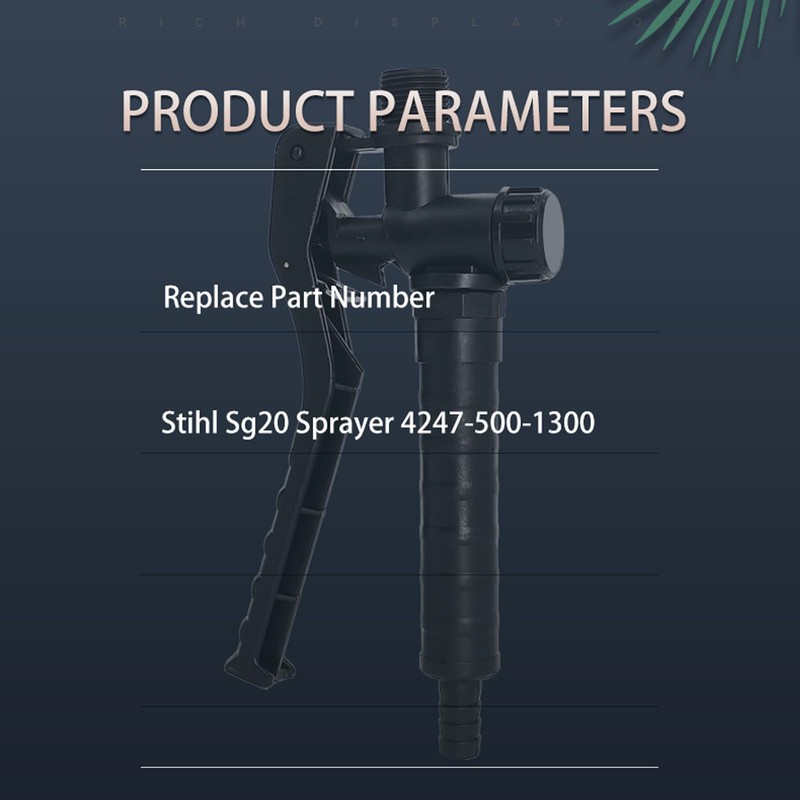 Backpack Sprayer Handle Spray Gun Compatible with STIHL SG20 replace